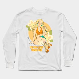 Skater Girl Long Sleeve T-Shirt